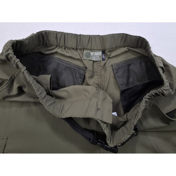 Boy Scouts Of‎ America Mens L 27" Switchback Uniform Pants Convertible *Read - Picture 5 of 9